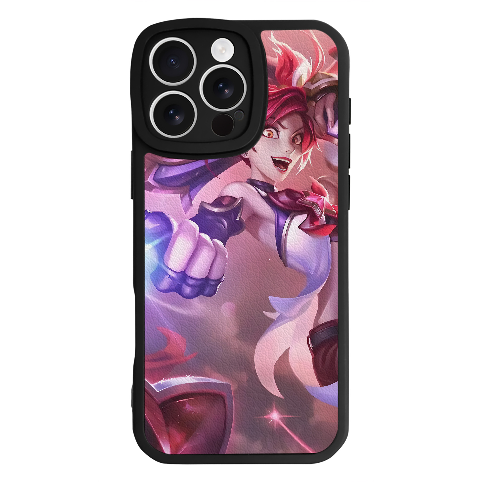 リーグ・オブ・レジェンド League of Legends LOL 【iPhone 16シリーズ対応】シリコンスマホケース（レザー調） 材質：シリコン